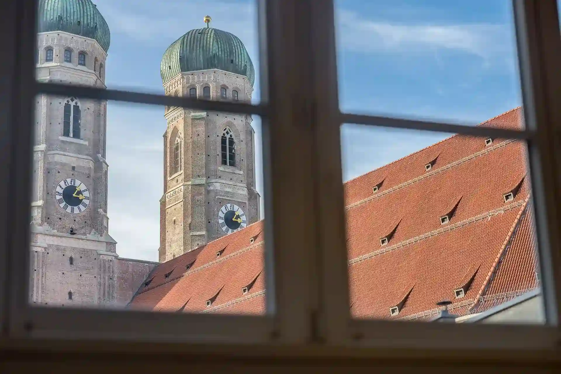 Aussicht vom MVZ Marienplatz zur Frauenkirche